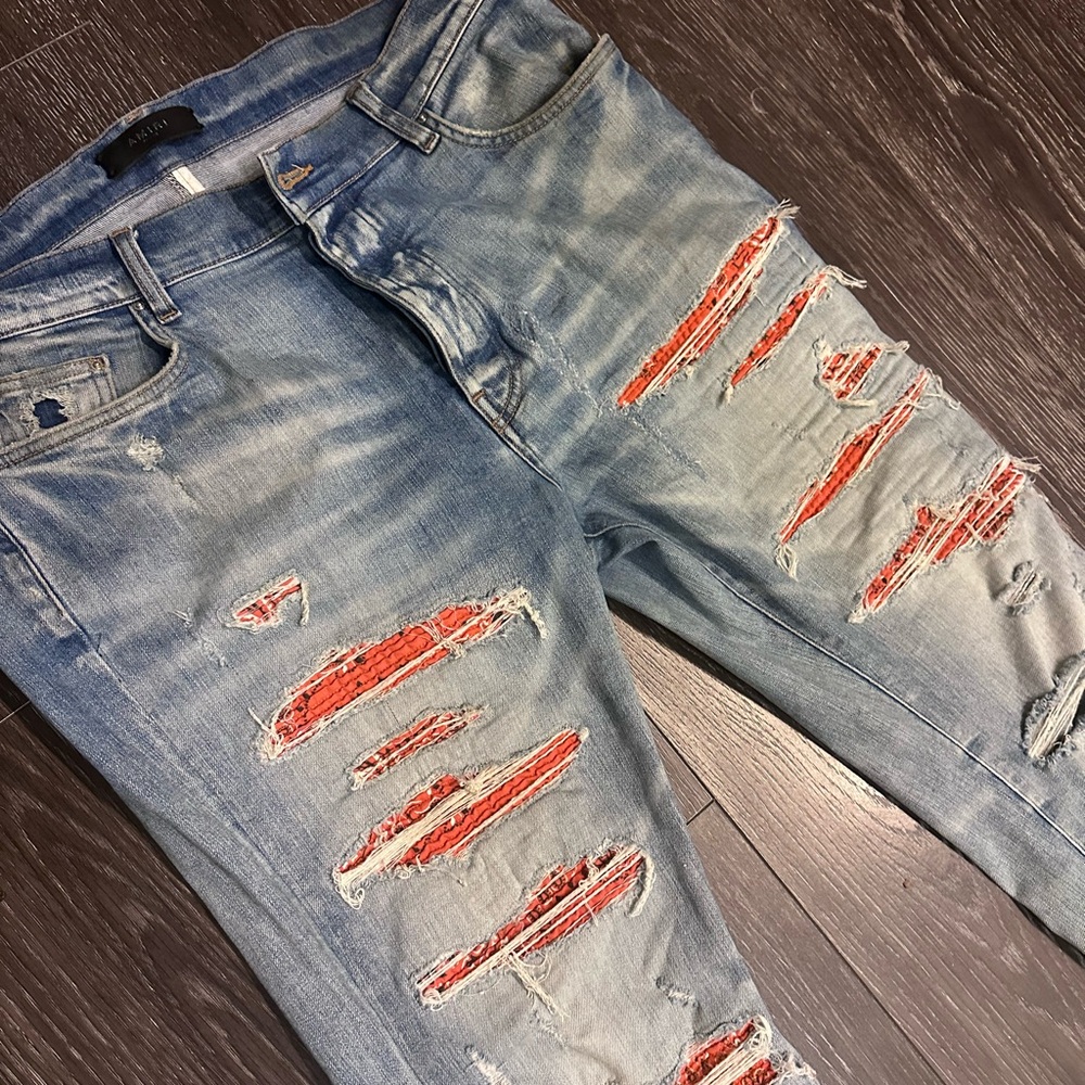 WORN MEN AMIRI JEANS